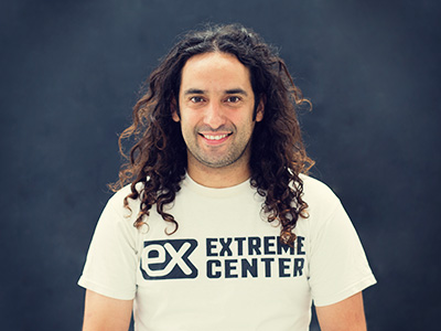 Diego Rosende. Propietario y monitor Extreme Center Lanzarote
