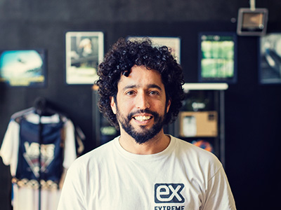 Gustavo Rosende. Propietario y monitor Extreme Center Lanzarote
